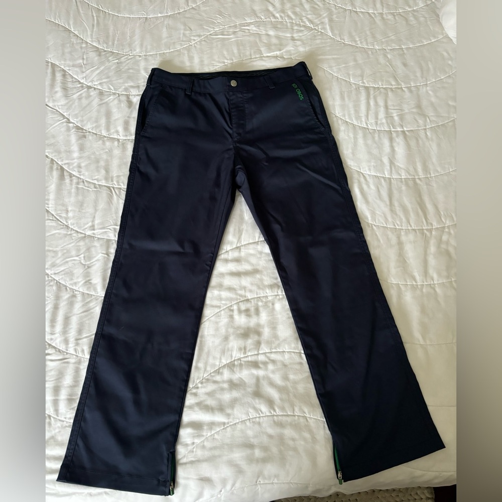 Bonobos Men’s Golf Pants 32x30 Navy w/ Green insert
